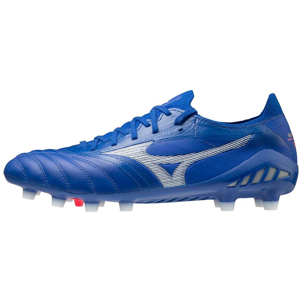 Mizuno Men's Football Boots Blue/White Morelia Neo 3 Beta Elite Shoes - P1GA209125